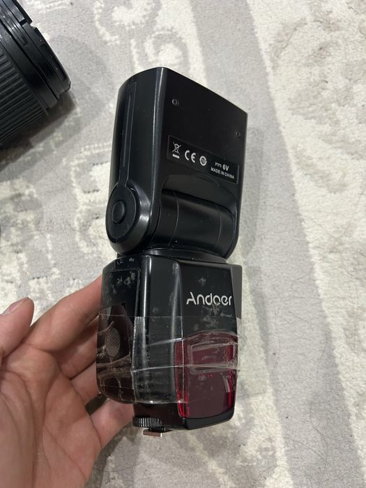 NikonD7000-спышка- сумка