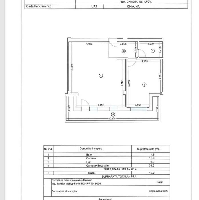 Apartament 2 camere - Militari Residence (strada Tineretului)