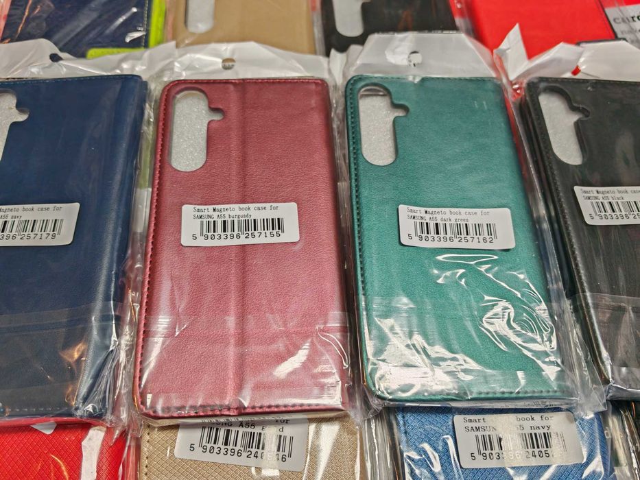 Samsung Galaxy A13,A14,A15,A55 5G,A35 5G,A16,A26,A36,A56,S24 Fe тефтер