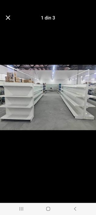 Vindem rafturi metalice de magazin diferite dimensiuni oferim transpor
