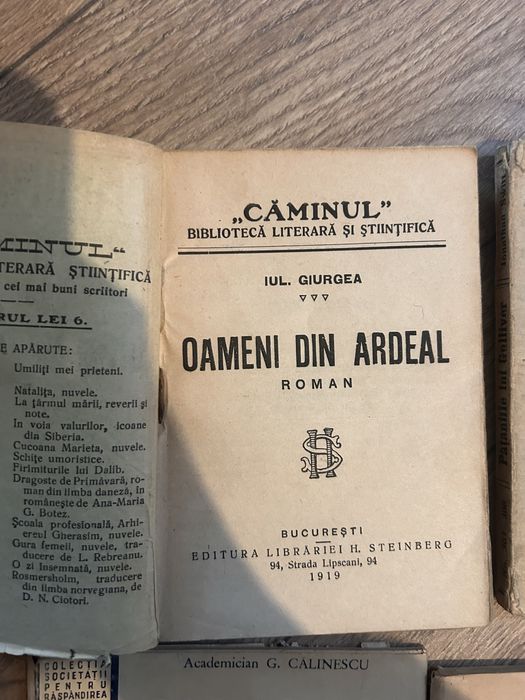 Lot 8 carti vechi
