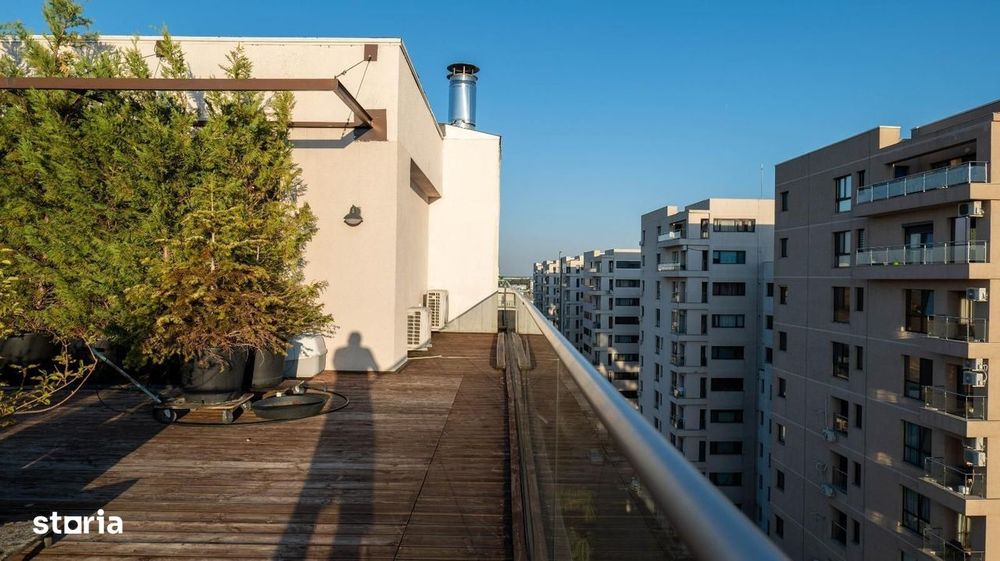 Penthouse spectaculos cu vedere directa la padure I Pipera