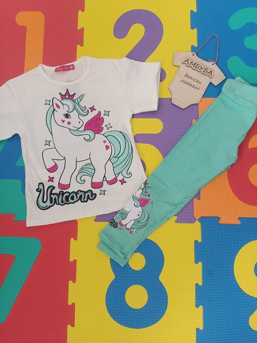 Детски комплект с еднорог