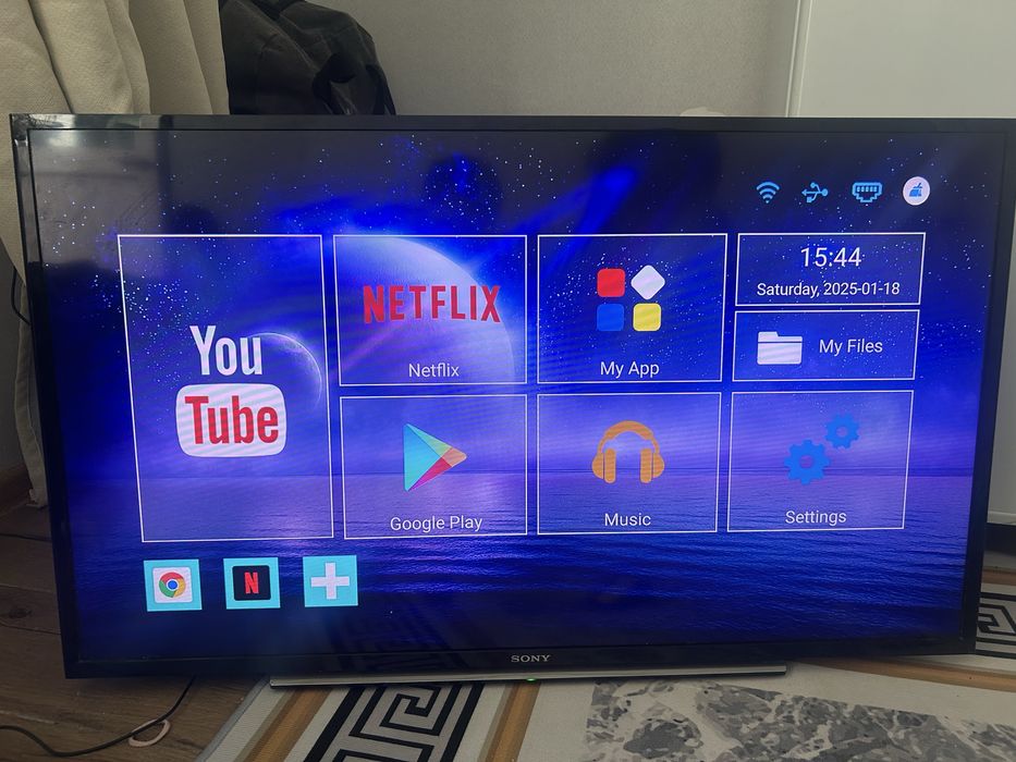 Sony телевизор Смарт 102см