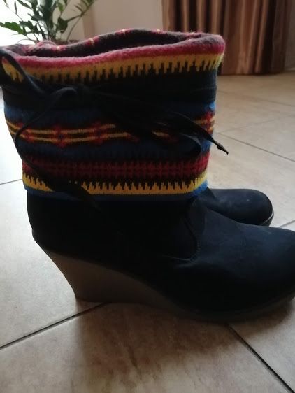 Дамски боти велур