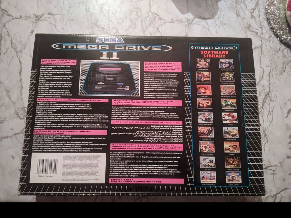 Sega mega drive в хорошем состоянии
