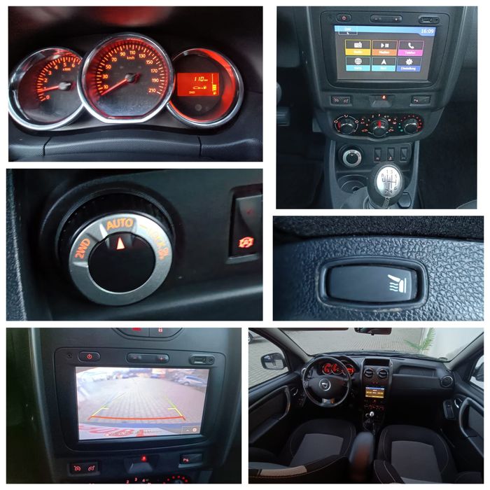 Dacia Duster 4x4 2016 Euro 6 Benzină  Navigație/Camera / Încalzire