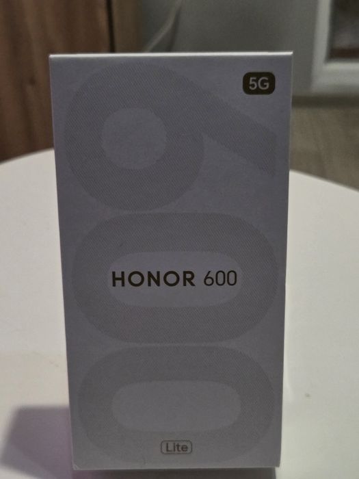 HONOR 600 Lite 5G – 256GB / 8GB RAM – Velvet Black – Nou, Cutie + Garanție Orange