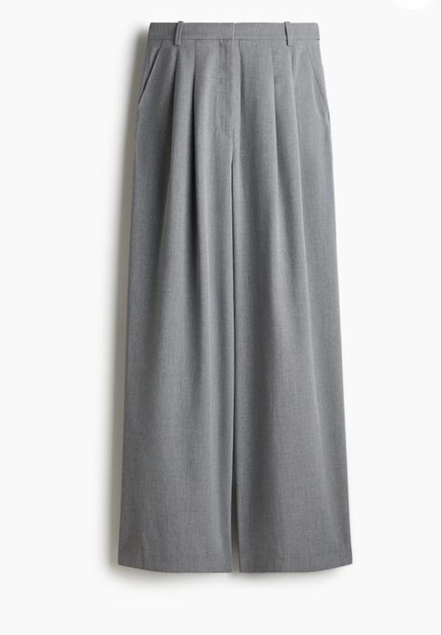 Pantaloni largi eleganti femei h&m noi