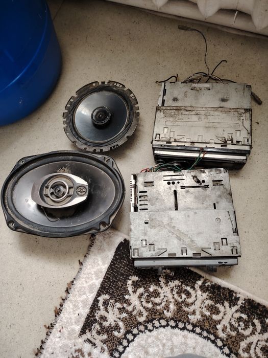 Магнитолы и колонки динамики мафон