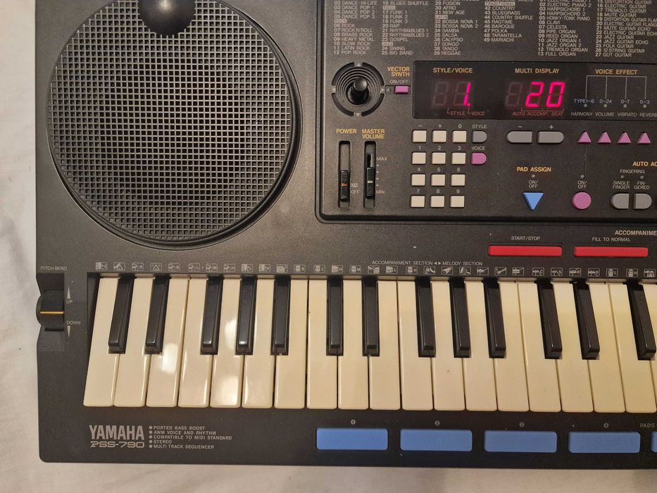 Yamaha PSS-790 Рядък ретро синтезатор