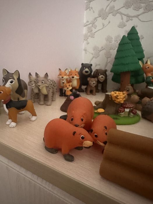 продам коллекцию игрушек «лесные животные»