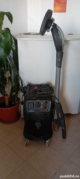 Slefuitor pereti-girafa cu aspirator