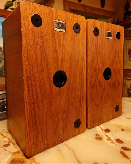 Sistem Audio Vintage: Boxe SABA Ultra HiFi Box 600 + Amplificator Philips