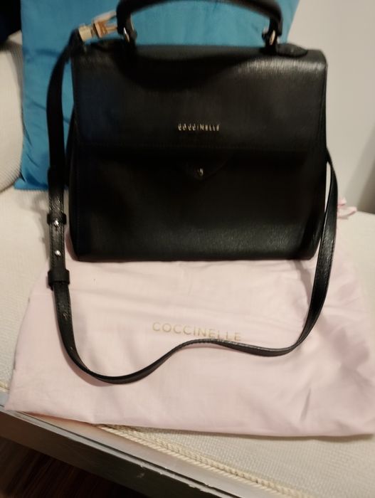 Geanta Coccinelle din piele