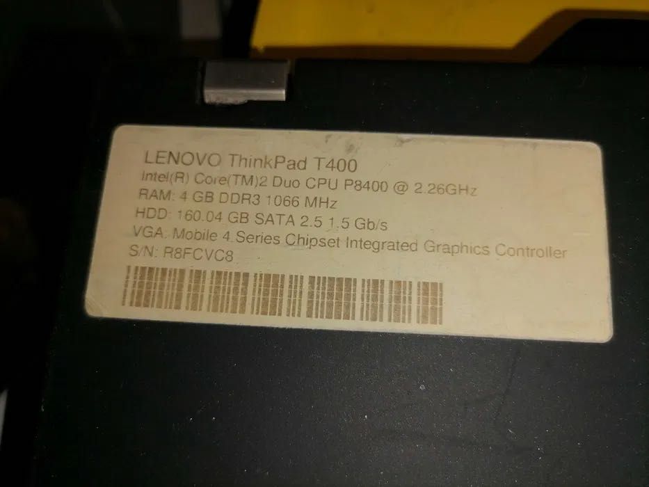 Lenovo Thinkpad T400
