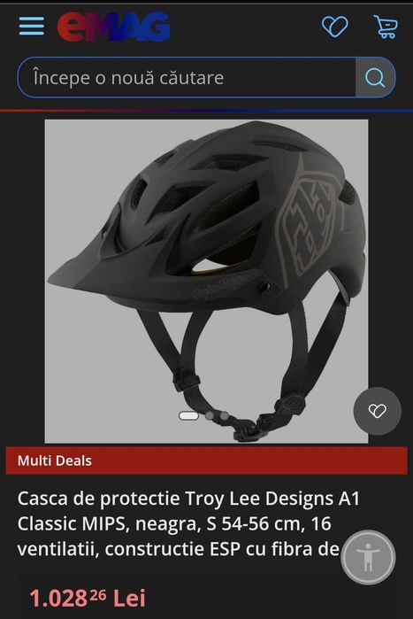 Casca bicicletă,Troy Lee Designs A1