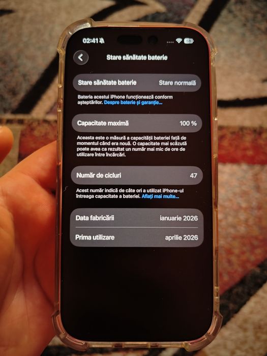 iPhone 17 Pro 256 gb Cosmic Orange