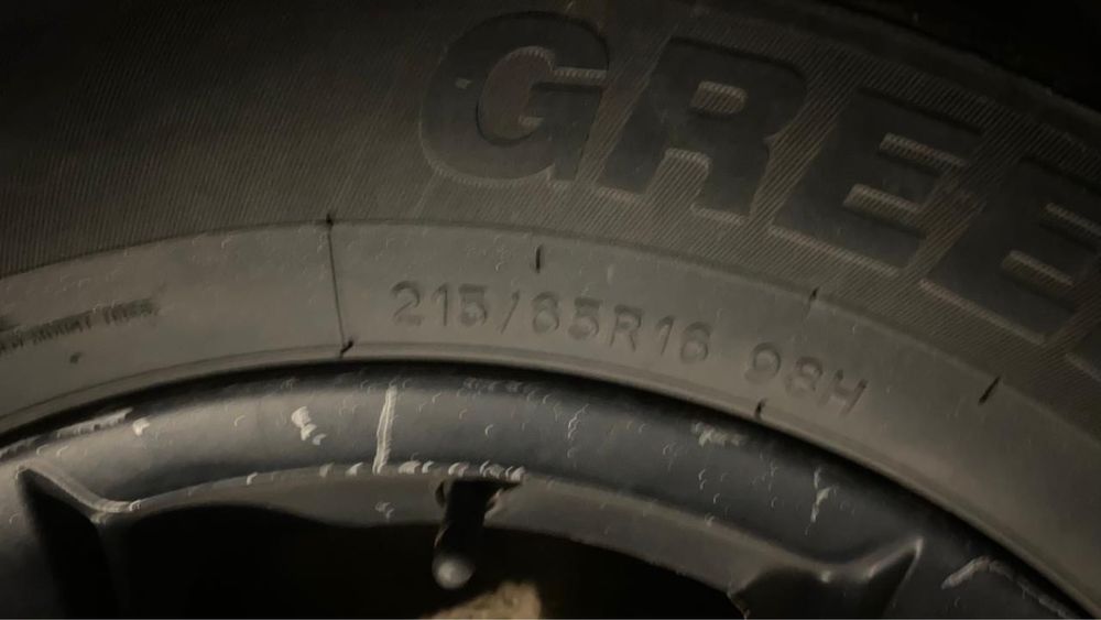 дискі + летние шины комплект жақсы жағдайда