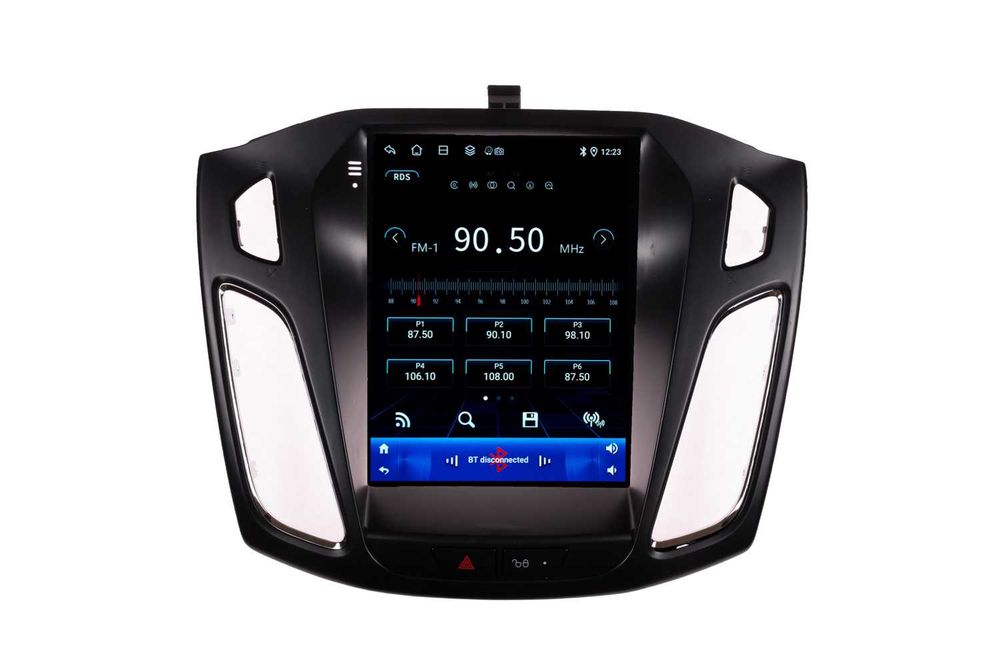 Navigatie Ford Focus 3 Tip Tesla Ecran Vertical , Carplay Wireless Android Auto + Camera
