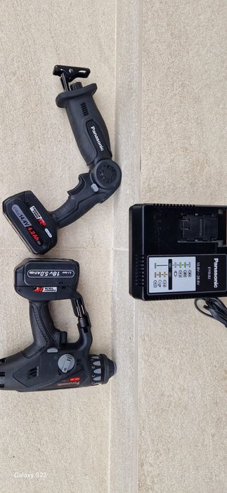 Panasonic rotopercutor,sabie pe acumulator