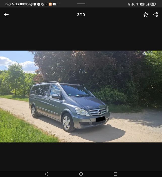 Mercedes Viano 2.2 CDI – 7 locuri – Închiriere 70€/zi