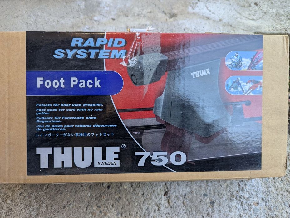 Thule Rapid System 750 (Kit prindere bare)