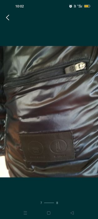 Geacă nouă Massimo Dutti L piele naturala bărbați