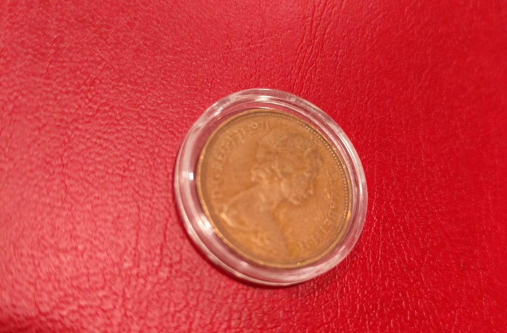 монета Англия 2 New Pence 1971г
