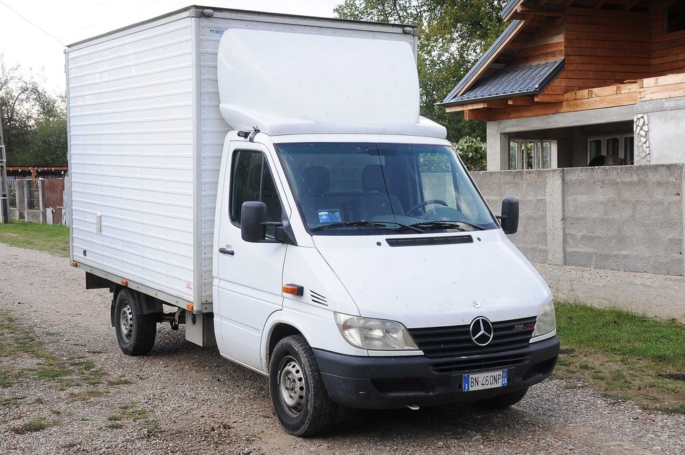 MERCEDES Sprinter 316 2001 2.7CDi 160 CP E3 AC cat. B, recent adus Italia