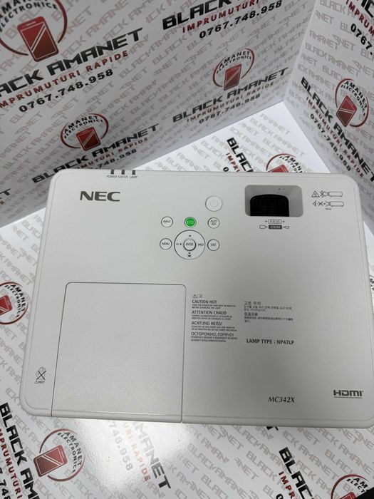 BLACK AMANET P2 • Videoproiector  NEC MC342X
