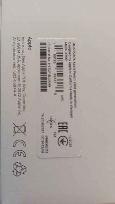 Apple Pensil A2051