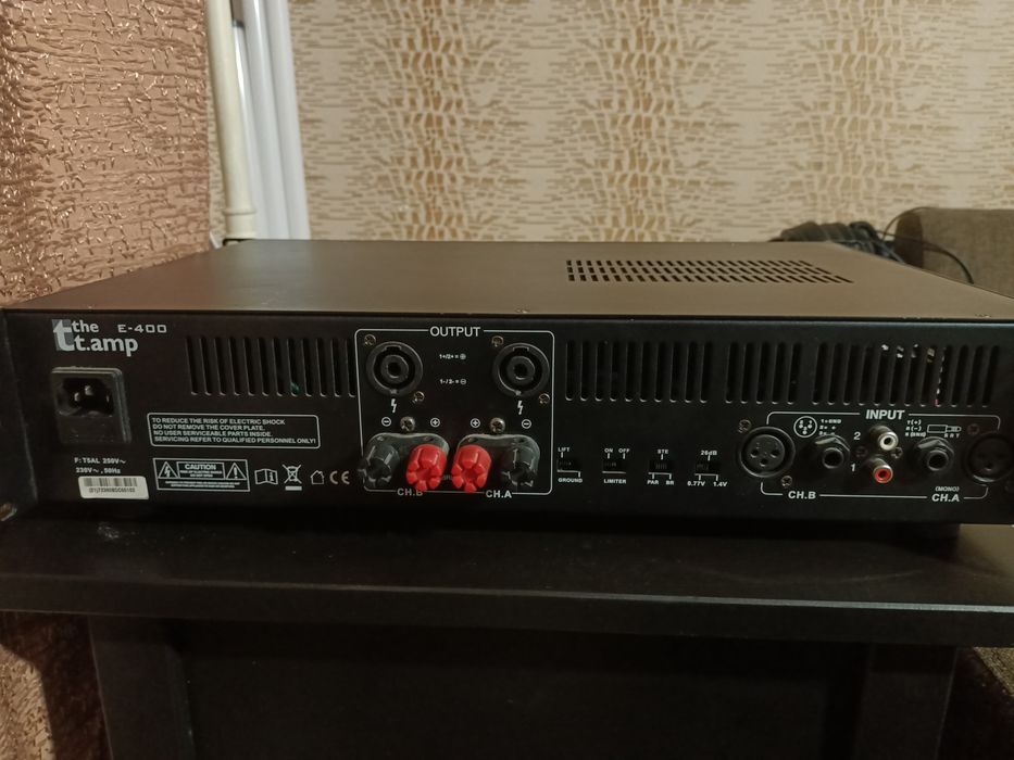 Продам усилитель ttamp 400