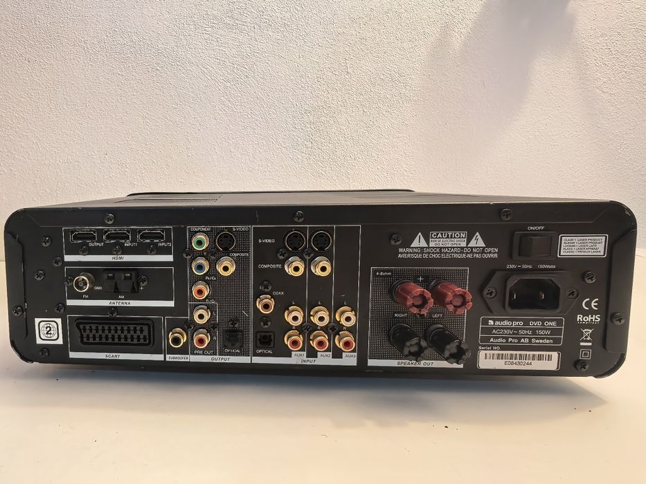 Amplificator Audio Pro DVD One tuner USB amplituner cu defect nu