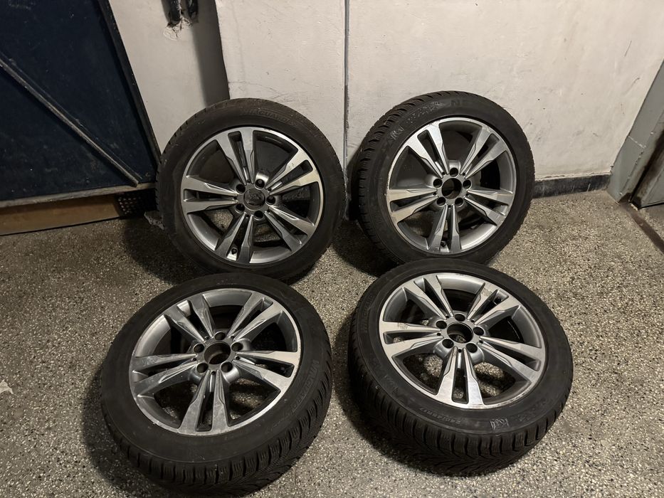 Джанти с гуми мерцедес 5x112 за mercedes w212