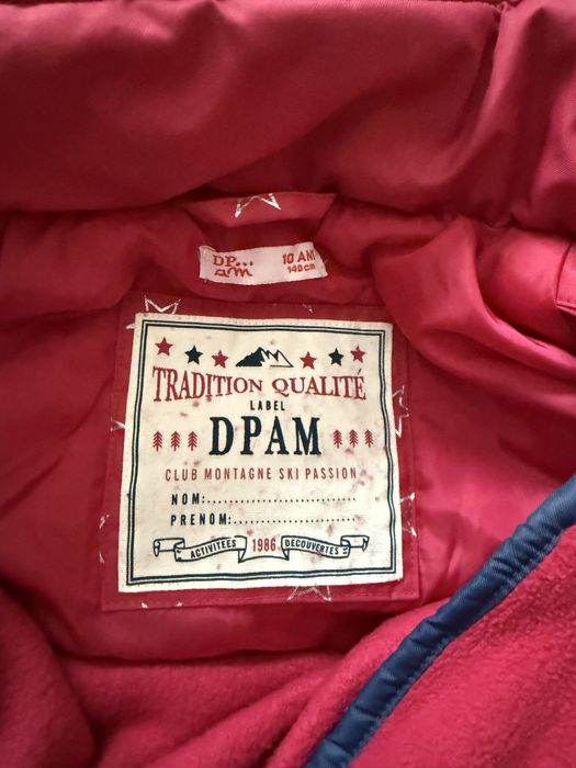 Зимний костюм-тройка для девочки