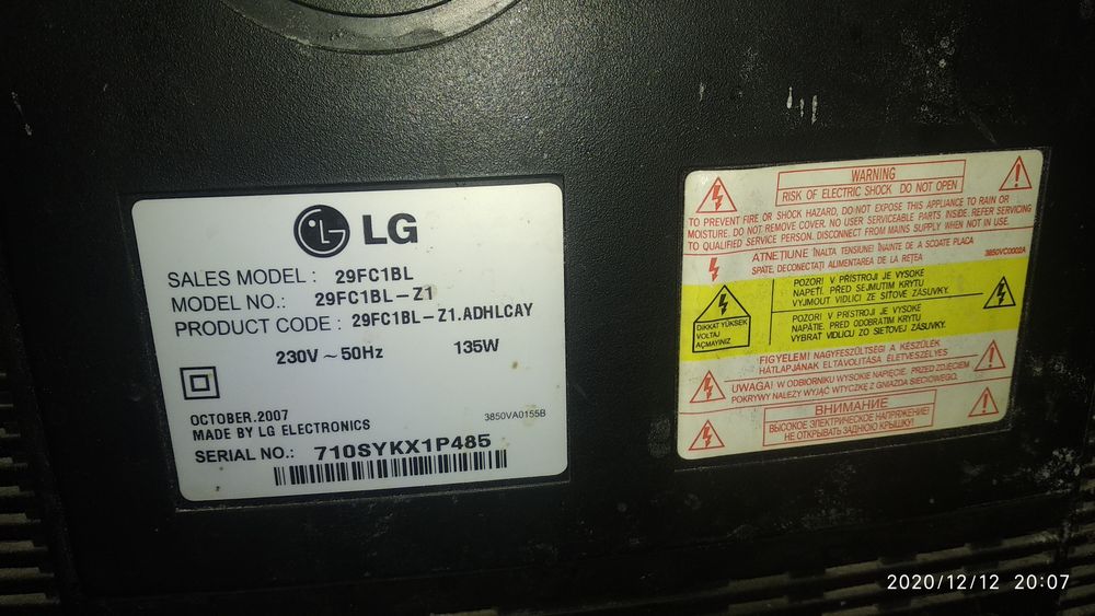 Televizor LG 72lik yaxshi xolatda