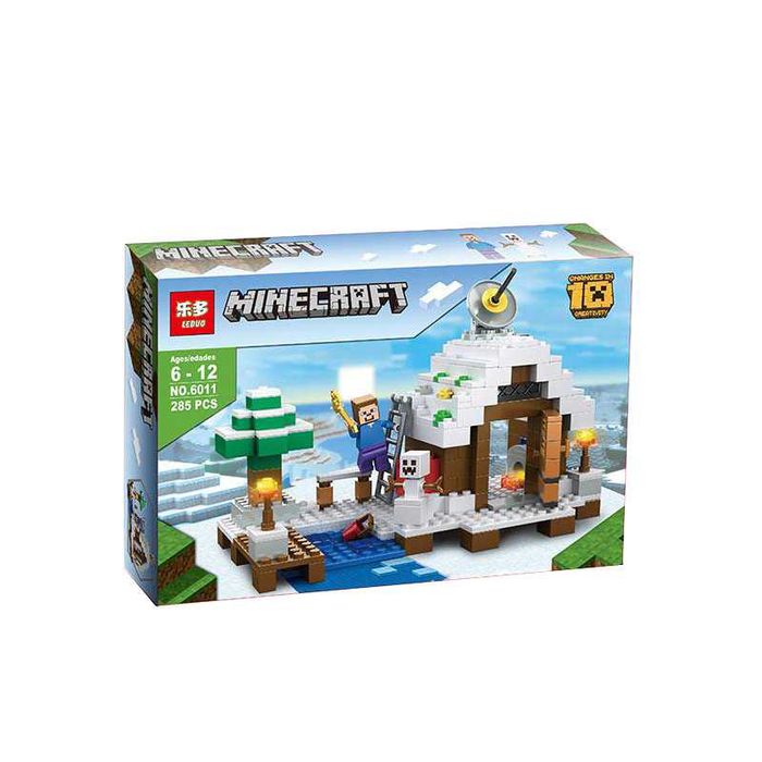 Конструктор Minecraft my world 285 бр части konstruktor МАЙНКРАФТ