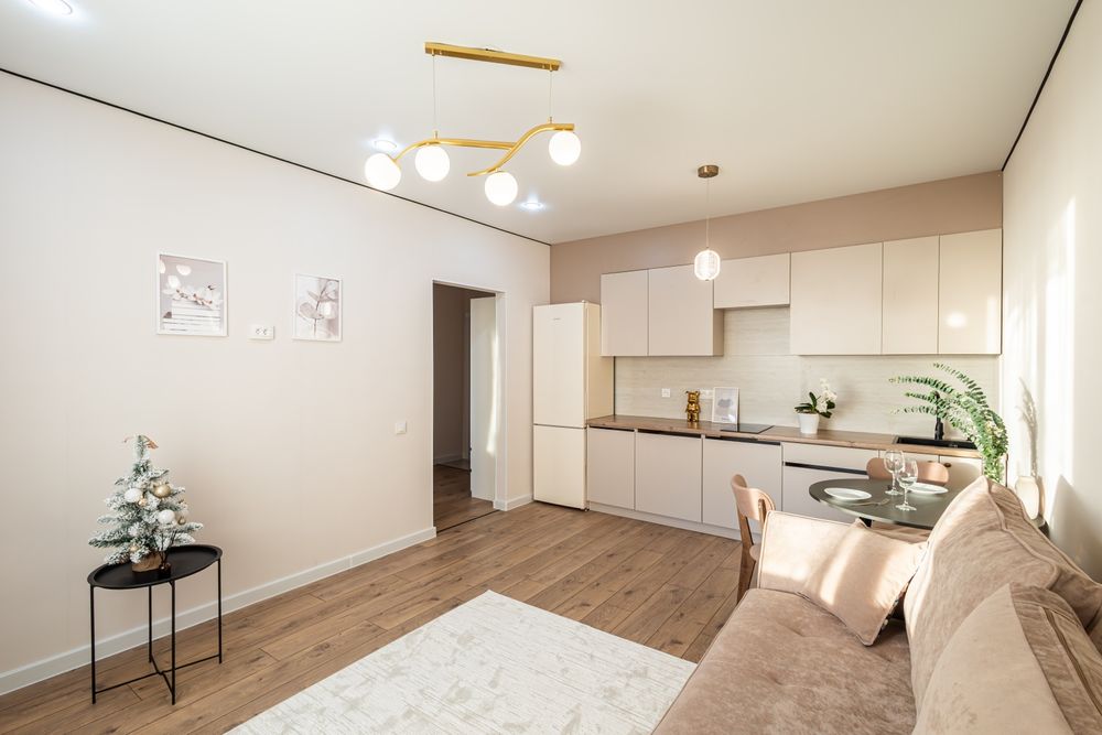 Евродвушка с ремонтом на левом берегу