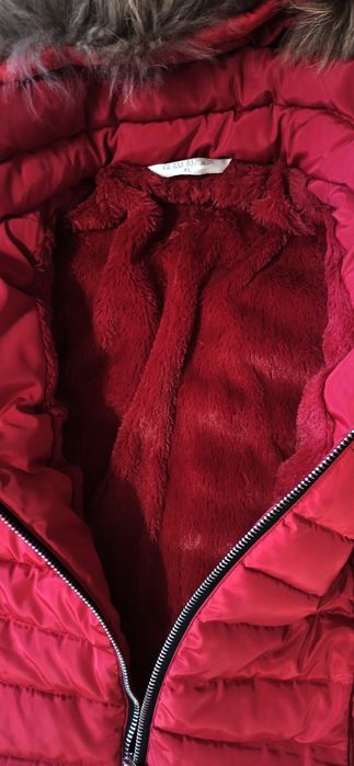 Дамско дълго зимно яке