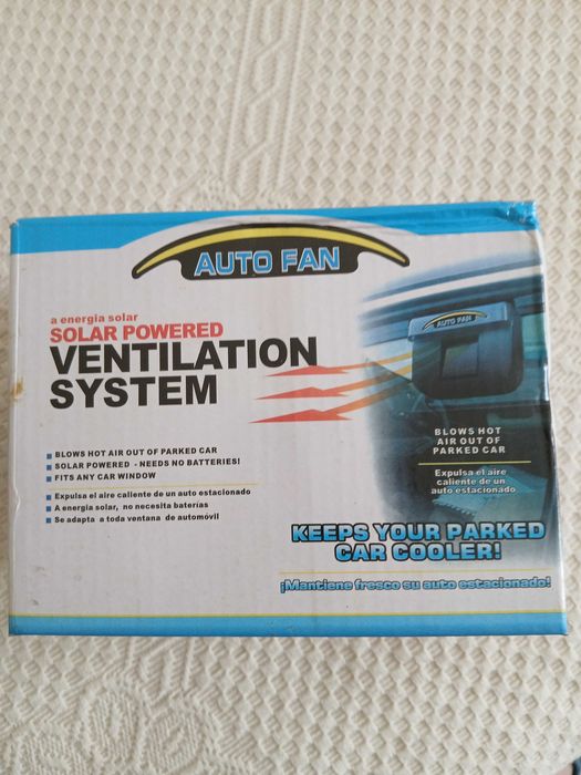 Соларен вентилатор за автомобил Auto Fan
