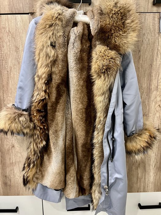 Парка с естествен пух