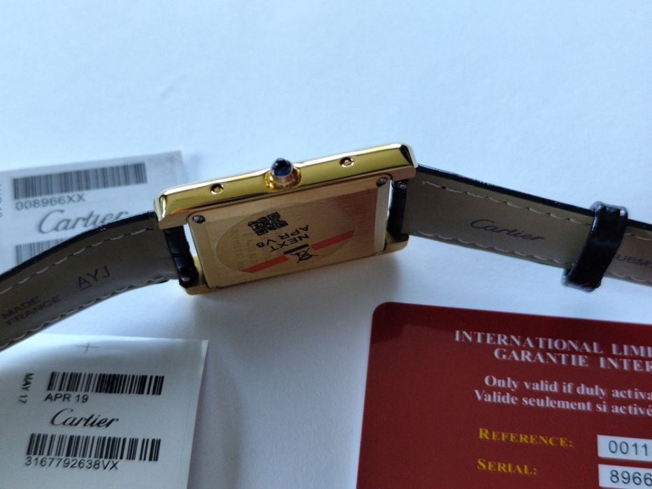 ceas Cartier sigilat
