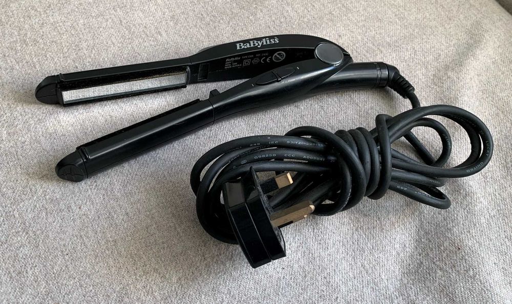 Placa de par BabyLiss C52b cu placi din sticla 75W cu 220 grade
