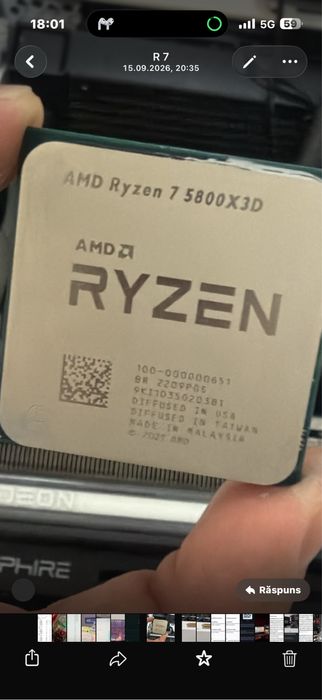 Vand procesor ryzen 7 5800x3d