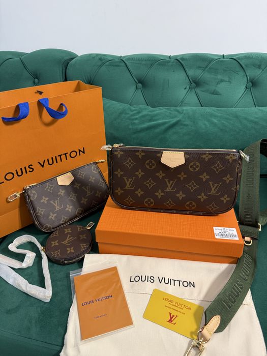 Geanta Louis Vuitton piele naturala 100% Full Box colectie noua