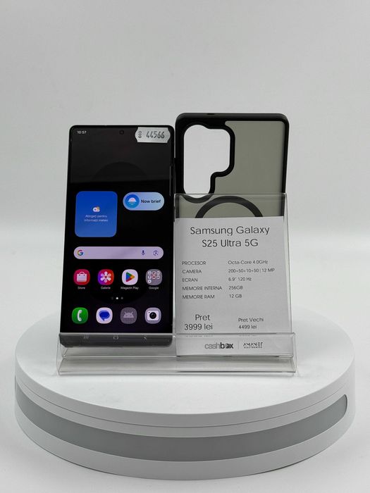 Samsung Galaxy S25 Ultra 256 GB 100% 14 cc Garantie 24 luni CashBox