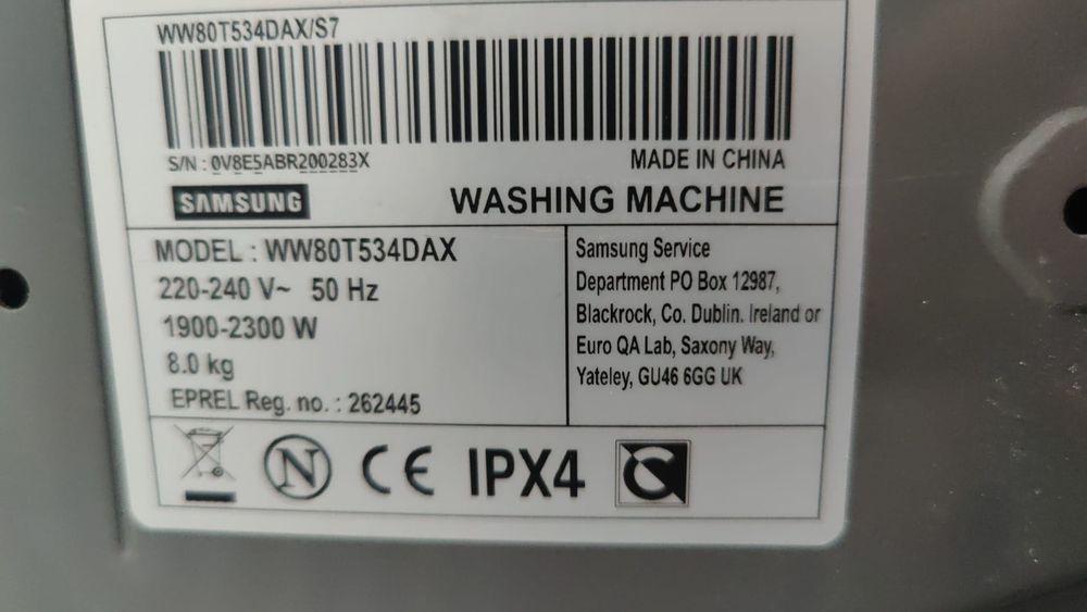 Masina de spalat Samsung cu control WiFi