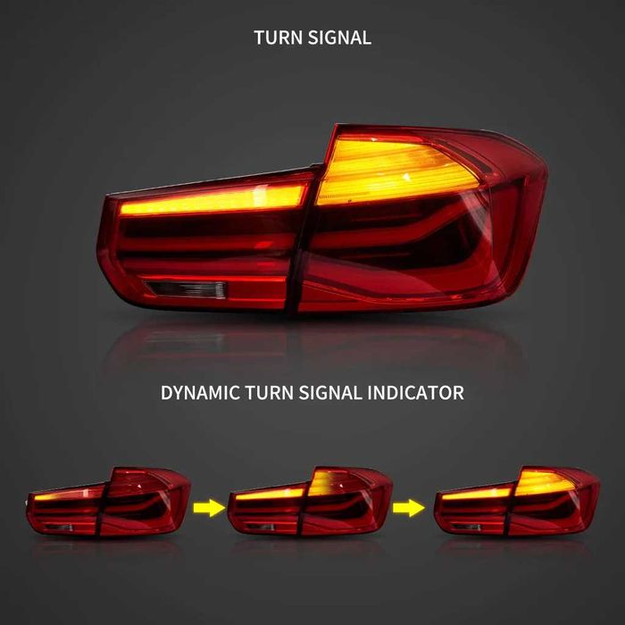 Stopuri Led BMW F30 Semnalizare Dinamica LCI Look VLAND