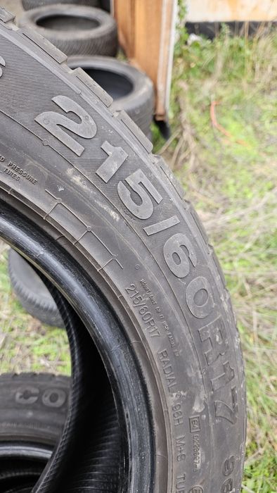 4бр гуми 215 60 17 континентал continental
